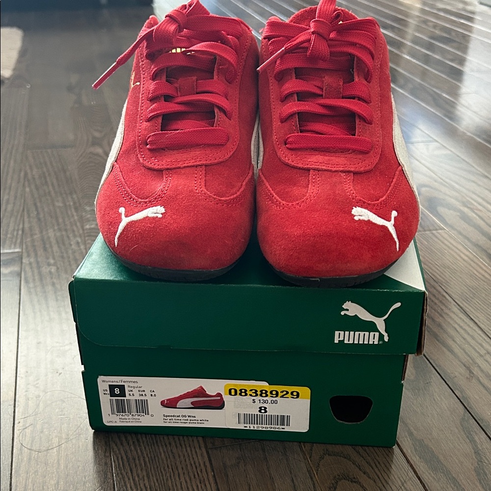 PUMA  Red Sneakers